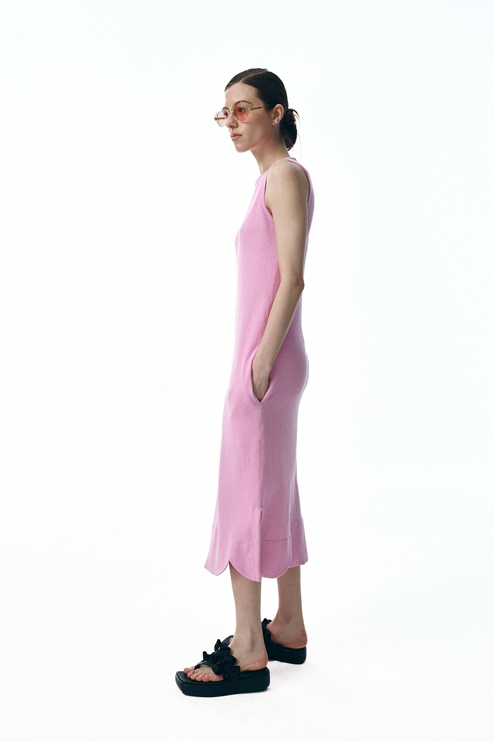 [5/13 ~ 순차배송] Amour Sleeveless Dress_Pink